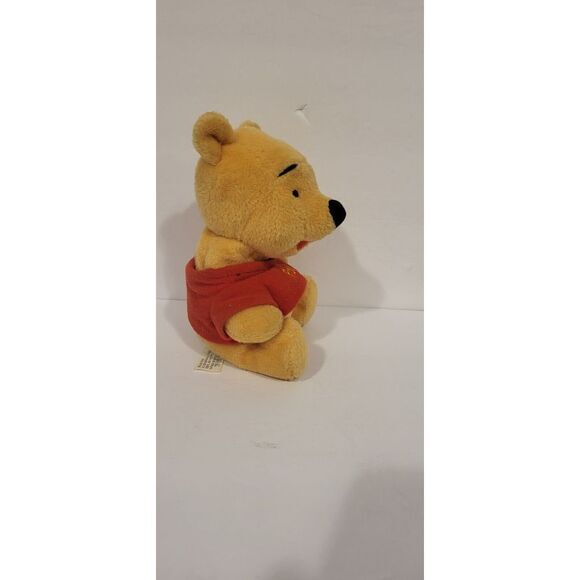 Disney Exclusive Winnie The Pooh Stuffed Animal Plush Small Toy 7" So Cute!! - Picture 4 of 7